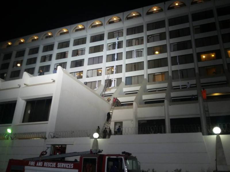 Karachi: 11 killed, 60 injured as massive fire erupts at hotel