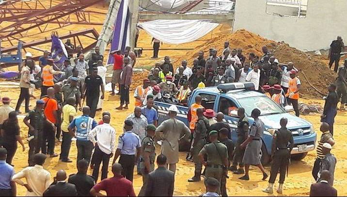160 killed as roof of a church collapsed in Nigeria