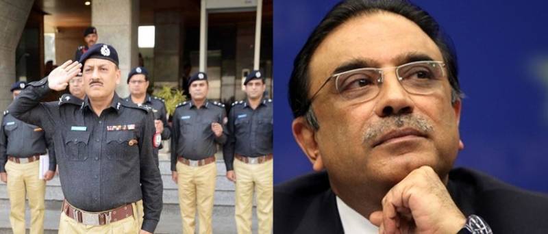 IGP Sindh AD Khawaja removed from post before Zardari's arrival