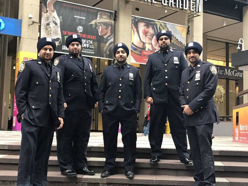 NYPD allows Sikh and Muslim officers to grow beards, wear turbans