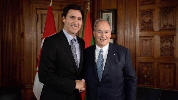 Justin Trudeau spends vacation on Aga Khan's private island in Bahamas