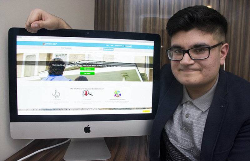 Muslim schoolboy, 16, rejects £5 million offer from US investors for his money-saving website