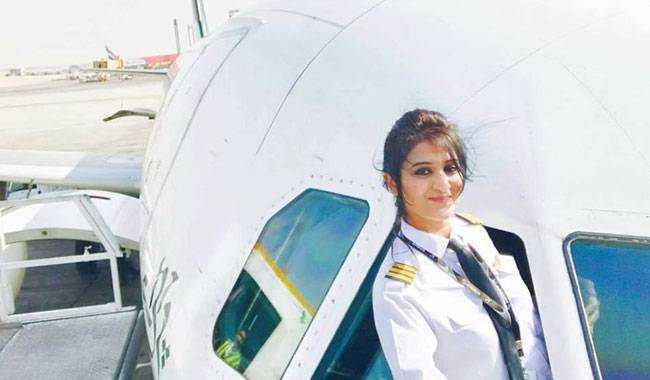 Female PIA pilot's pictures go viral on social media