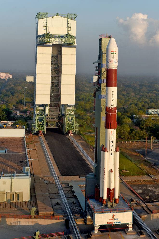 India claims setting world record by launching 104 satellites in single mission