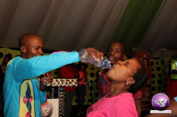 Christian preacher makes his followers drink poison to 'show forth their faith'