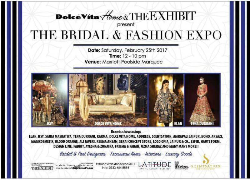 Dolce Vita Home and The Exhibit to present 'THE BRIDAL EXPO 2017'