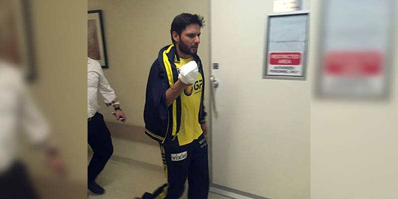 Injured Afridi not to play PSL final on Sunday