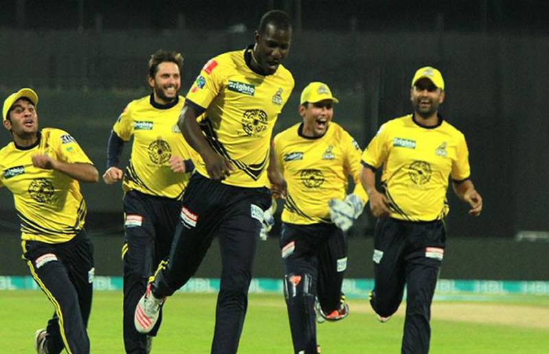 Peshawar Zalmi players land in Lahore for PSL final amid fanfare