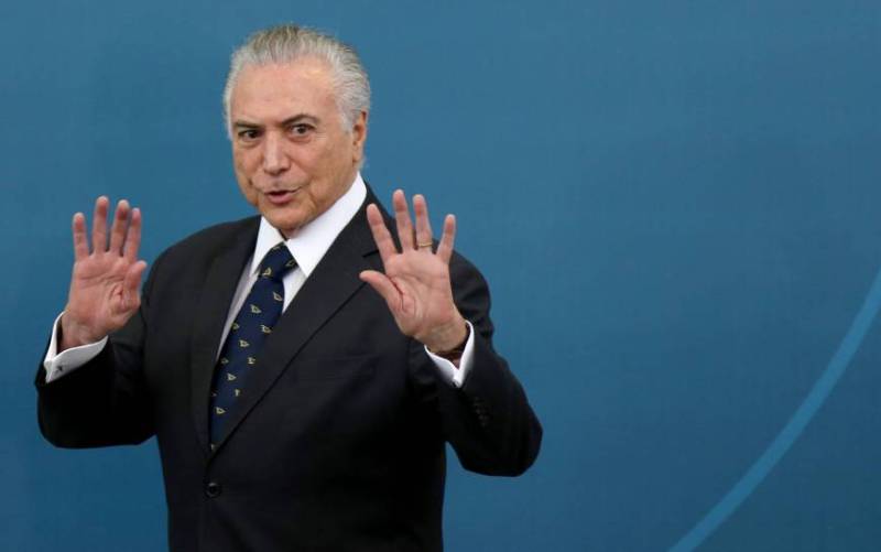 Ghosts oust Brazilian president Michel Temer from official residence