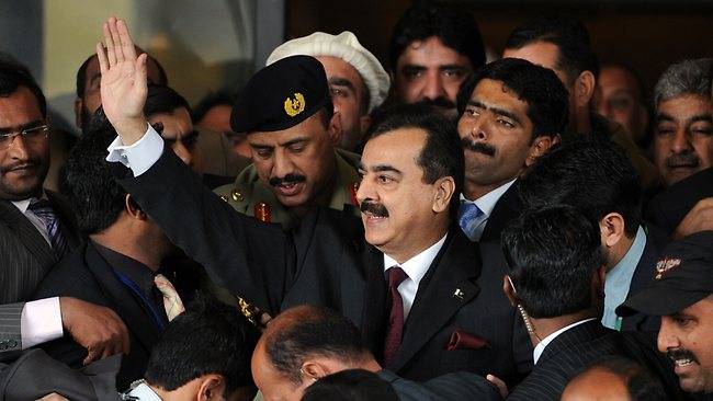 Former PM Gillani says Abbottabad commission report would expose Hussain Haqqani