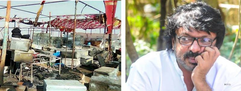 Kolhapur: Sanjay Leela Bhansali’s Padamavati set sabotaged & torched