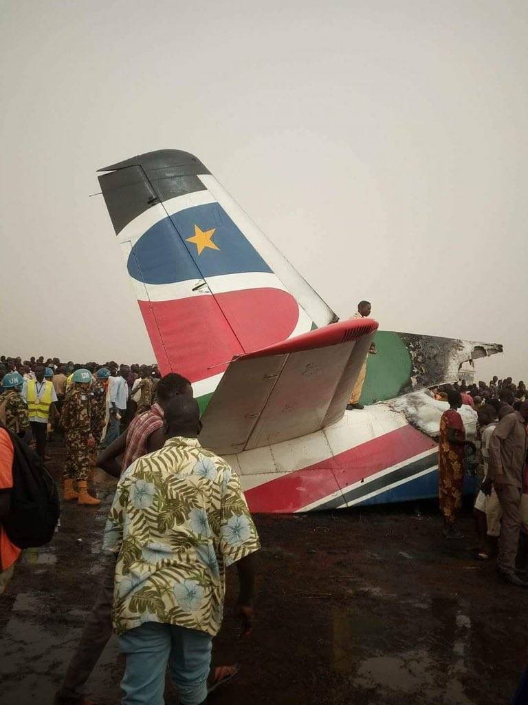 Passenger plane crashes in South Sudan killing dozens