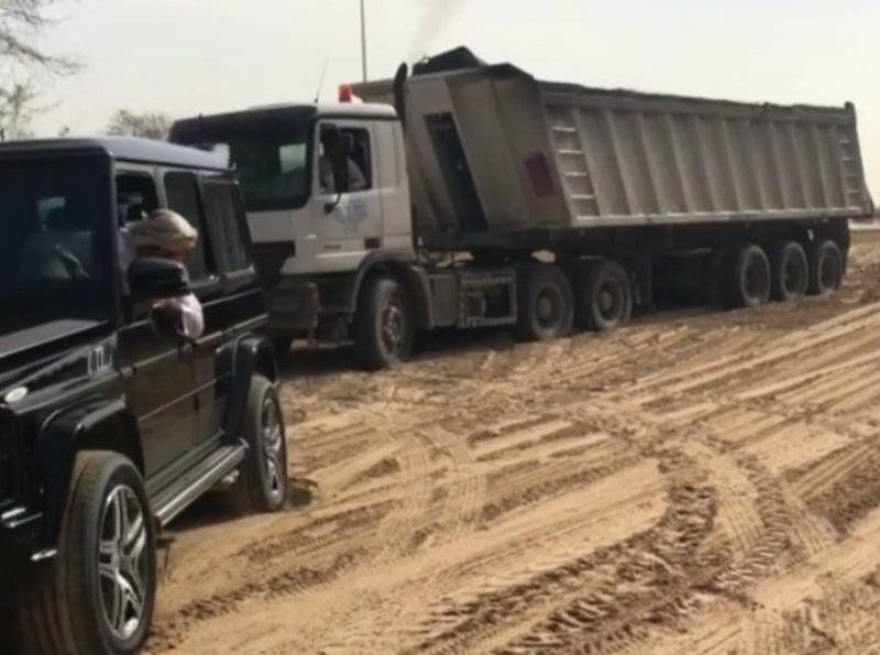 Watch: Dubai’s Crown Prince rescues truck driver from desert using his luxury Mercedes