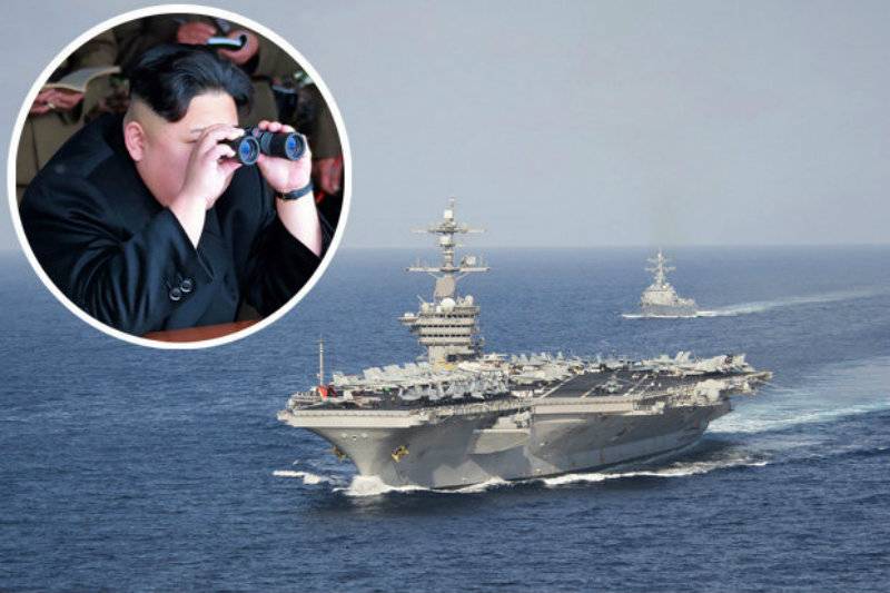 US naval strike group to arrive near Korean peninsula next week