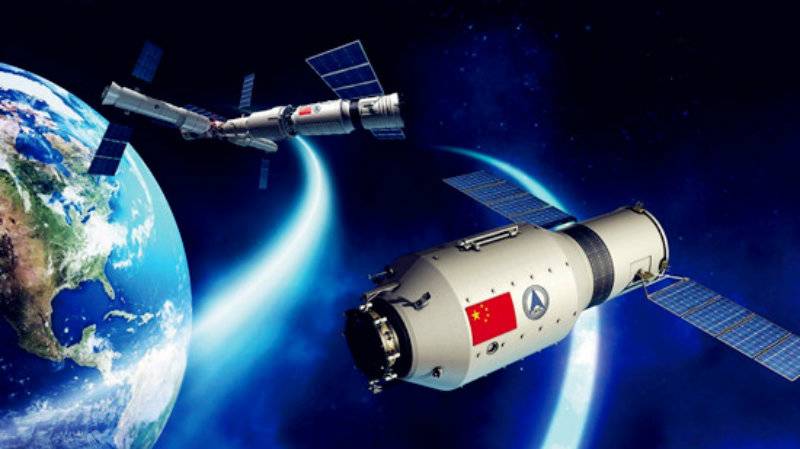 China's first cargo spacecraft docks with orbiting space lab