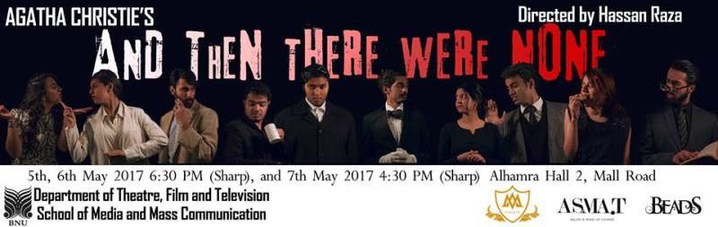 BNU to Host Annual Play 2017; And Then There Were None