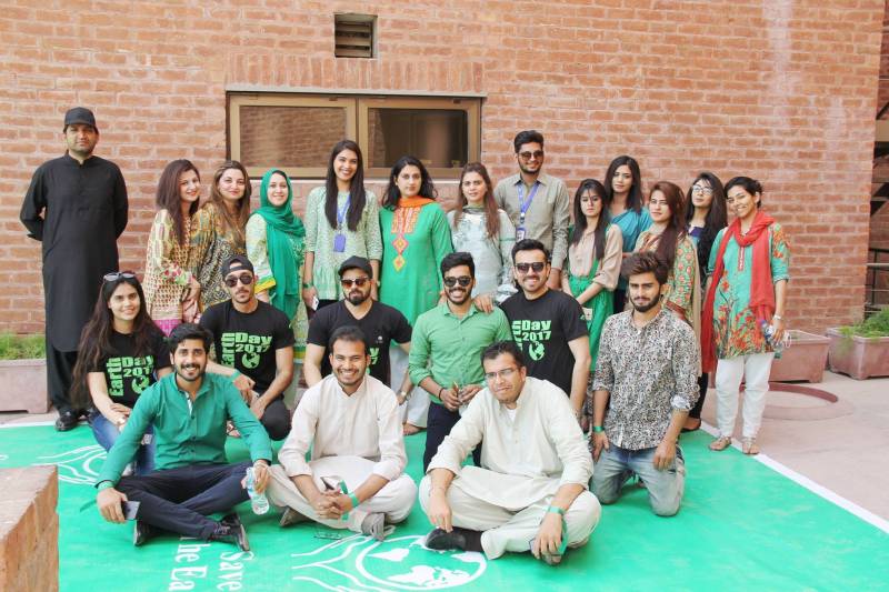 Students of BNU celebrate Earth Day