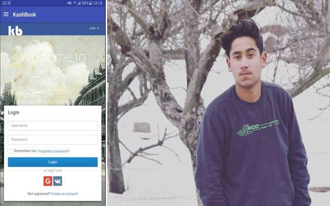 Kashbook: 16-year-old develops Kashmir's own Facebook after India banned social media