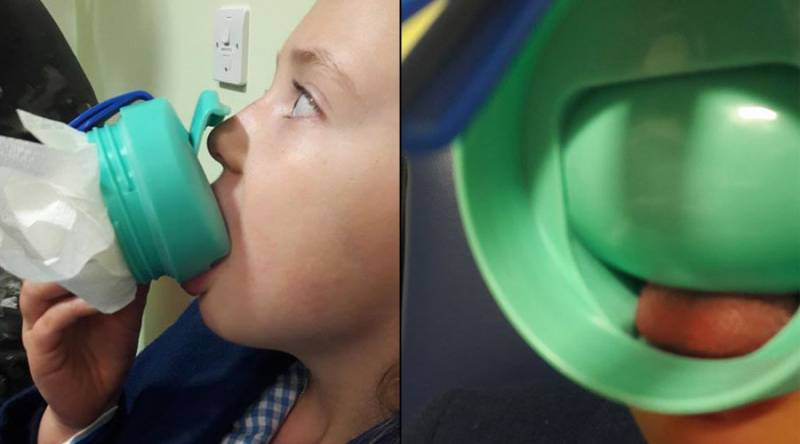 Disney destroys children’s mug current stocks after a 7 year-old girl got her tongue trapped in its lid