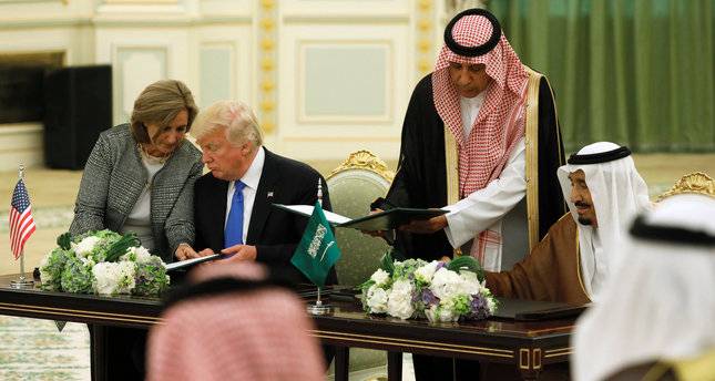 US, Saudi Arabia sign historic weapons deal worth nearly $110 billion
