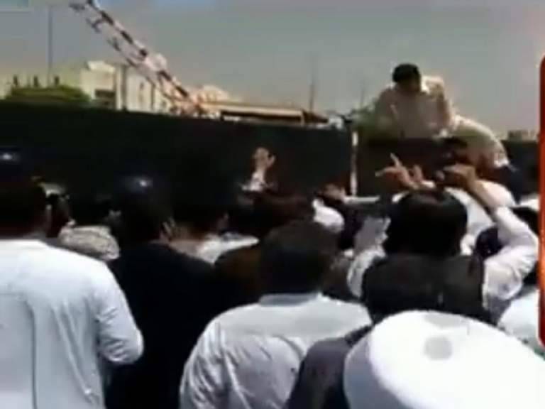 Legislator-led PTI workers storm grid station in Peshawar