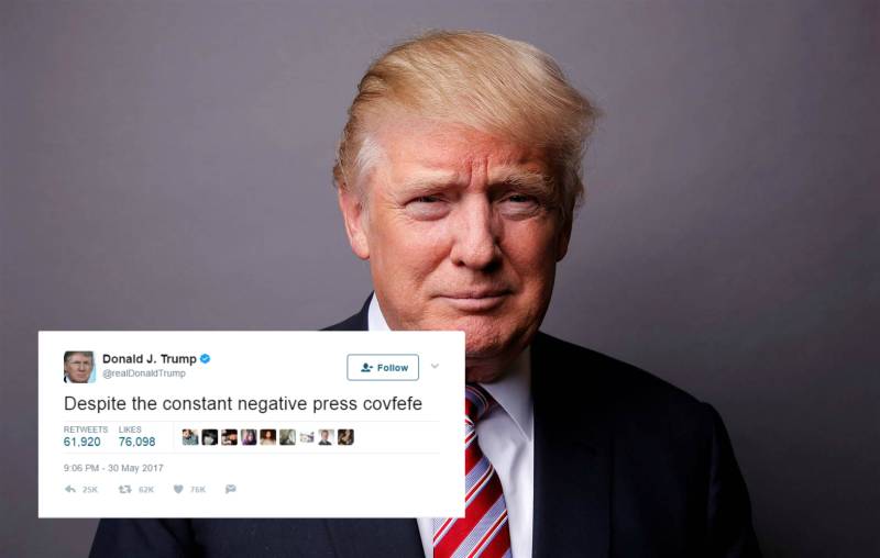 Secret message to Russia? Donald Trump sends out a cryptic tweet and nobody knows what it means