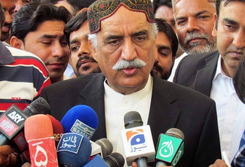 Khursheed Shah issued notice by ECP regarding illegal land occupation