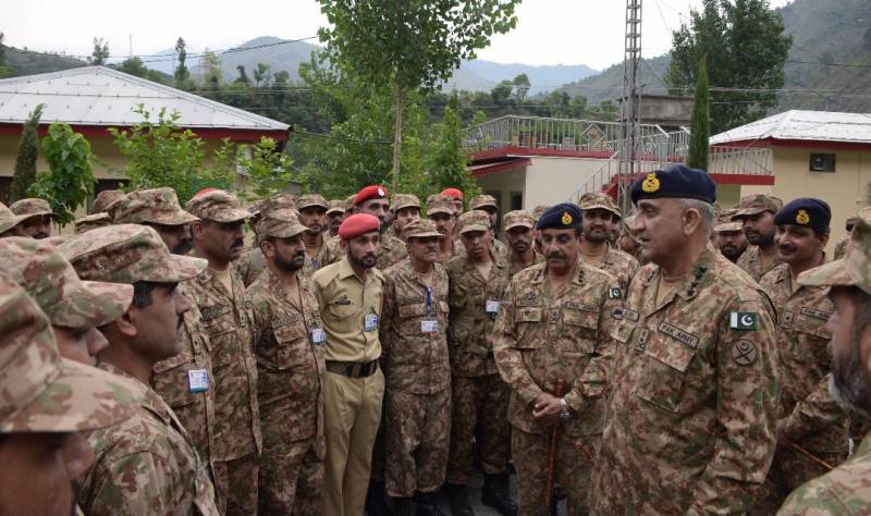 Pakistan to continue support for Kashmir's right of self-determination, says Gen Bajwa during LoC visit