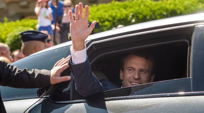 French president Macron’s party set for victory in 1st round of parliamentary election