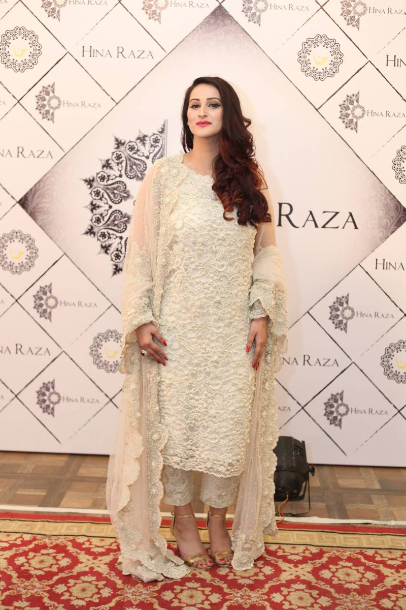 Hina Raza launched her Bridal Studio in Lahore