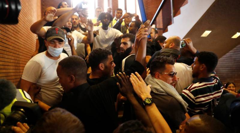 'We want justice!' Grenfell Tower fire protesters storm Kensington Town Hall