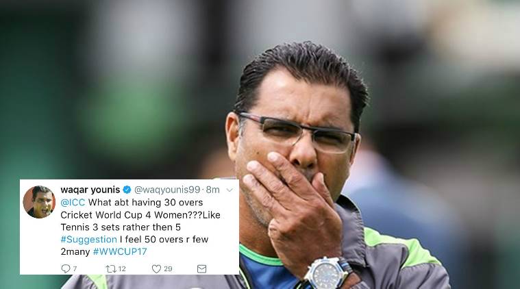 Waqar Younis says women's one-day cricket should be shorter and everyone is outraged