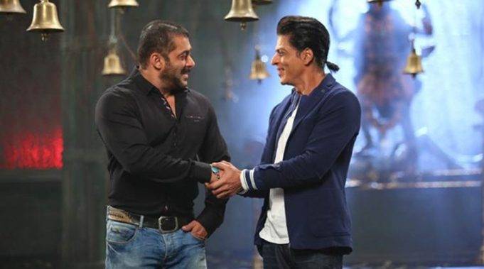 Salman Khan and Shah Rukh Khan sharing screen space together ONCE again!