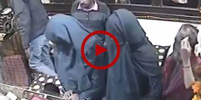 CCTV footage of woman stealing jewellery