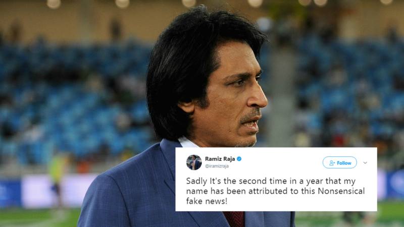 'Nonsensical fake news', Ramiz Raja derides quote wrongly attributed to him by Facebook page