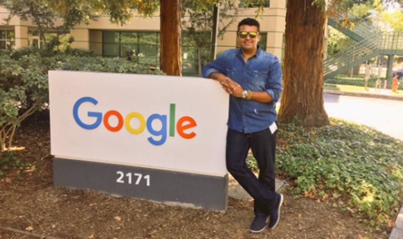 Fakhr-e-Alam visiting Facebook HQ's today, after visiting Google earlier