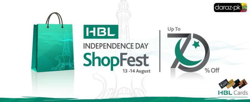 HBL Independence ShopFest brings up to 70% discounts to celebrate I-Day