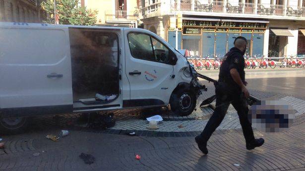 Barcelona terror attack: 13 dead after van ploughs into pedestrians