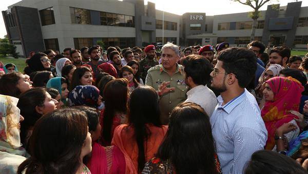 COAS warns youth against militants' activities on social media