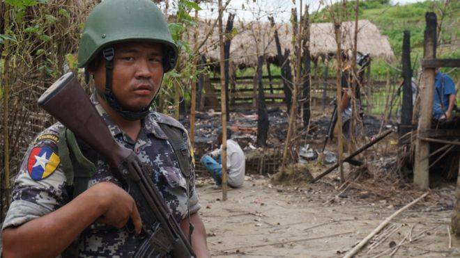 Over 70 Rohingya Muslims, troops killed in Myanmar's Rakhine militant attack