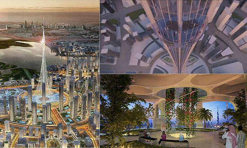 Watch: Dubai building world’s next tallest tower