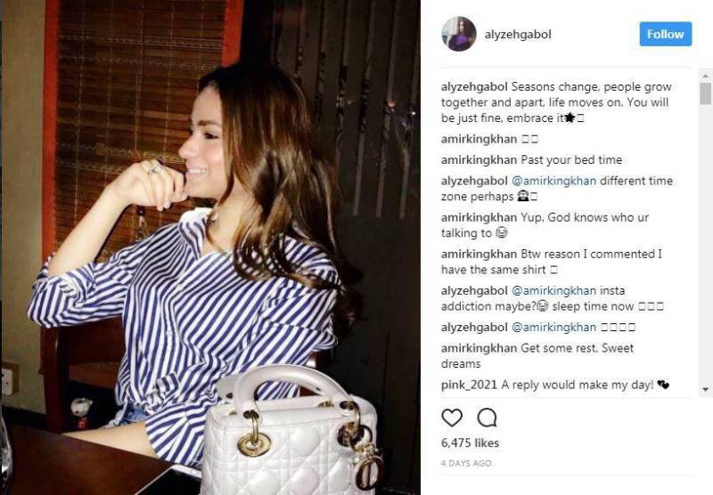 Boxer Amir Khan CAUGHT flirting with Pakistani model Alyzeh Gabol on Instagram