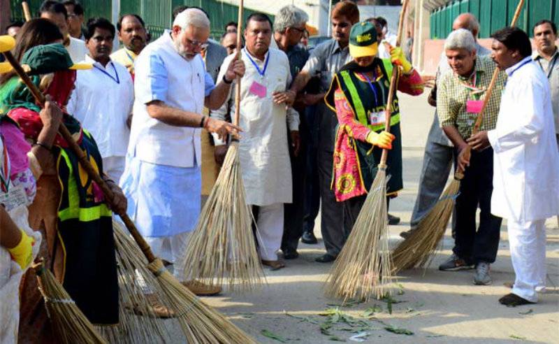 Indian ministers told to clean toilets, public places on Modi's 67th birthday