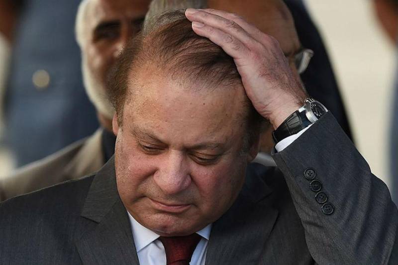 Court notices pasted outside Nawaz's residences banning sale of property