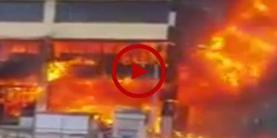Fire erupts at Karachi's Boat Basin restaurant
