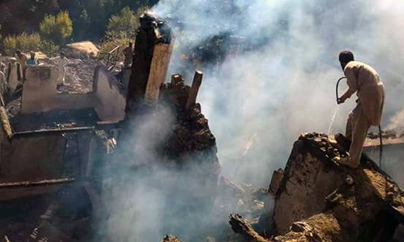 Five sisters and brother burnt to death in Upper Dir