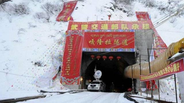 China opens world’s highest road tunnel to traffic