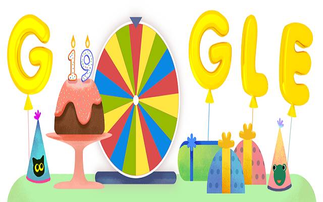 Google reveals 19 past Doodle games on its 19th birthday
