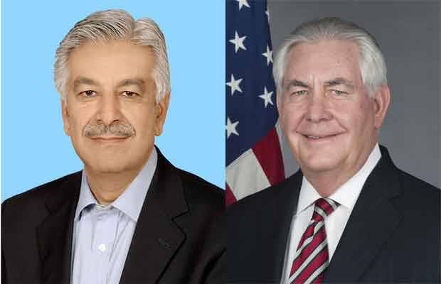 Khawaja Asif likely to meet US Secretary of State Tillerson next week