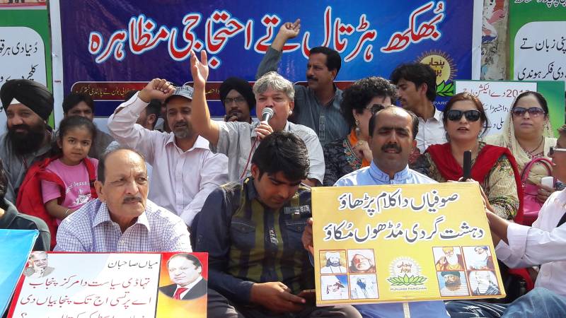 Punjabi lovers go on hunger strike for official status in Lahore